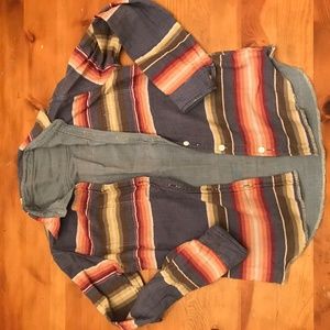 Faherty Women's Work Shirt, XS